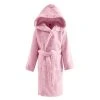 Sensei Maison Peignoir De Bain Enfant à Capuche 450 Gr/m² Rose 02 Ans