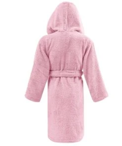 Alternative view of Sensei Maison Peignoir De Bain Enfant à Capuche 450 Gr/m² Rose 06 Ans