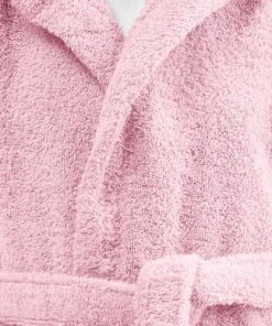 Sensei Maison Peignoir De Bain Enfant à Capuche 450 Gr/m² Rose 12/14 Ans -Bloom-boutique peignoir de bain enfant a capuche 450 gr m2 rose 12 14 ans 5
