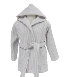 Sensei Maison Peignoir De Bain Enfant Rayé Une Face éponge Bleu 06 Ans -Bloom-boutique peignoir de bain enfant raye une face eponge mastic 06 ans soho