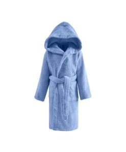 Sensei Maison Peignoir Enfant à Capuche 400 Gr/m² Lavande 02 Ans