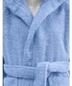 Sensei Maison Peignoir Enfant à Capuche 400 Gr/m² Lavande 02 Ans -Bloom-boutique peignoir enfant a capuche 400 gr m2 lavande 02 ans 3