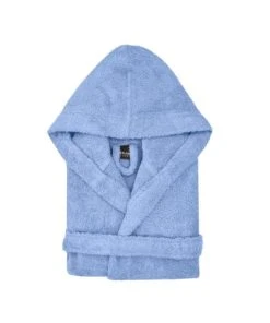 Sensei Maison Peignoir Enfant à Capuche 400 Gr/m² Lavande 02 Ans -Bloom-boutique peignoir enfant a capuche 400 gr m2 lavande 02 ans 4