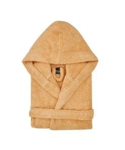 Sensei Maison Peignoir Enfant à Capuche 400 Gr/m² Miel 04 Ans -Bloom-boutique peignoir enfant a capuche 400 gr m2 miel 04 ans 2