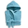 Becquet Peignoir Enfant Bleu 2 Ans En Coton