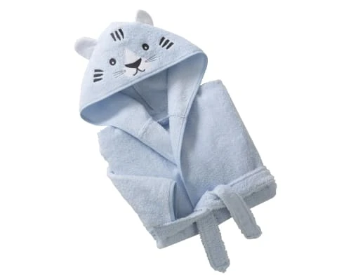 Becquet Peignoir Enfant Bleu 6 Ans En Coton 1 Becquet Peignoir Enfant Bleu 6 Ans En Coton
