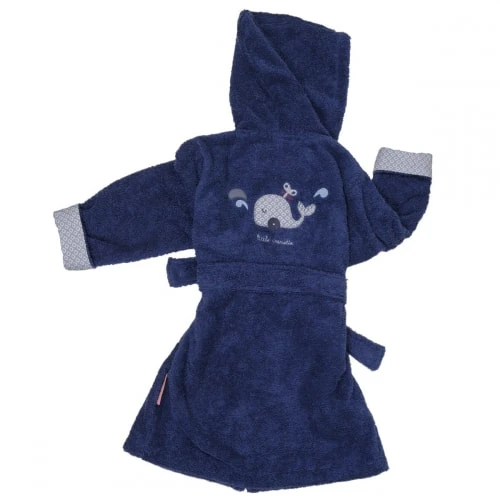 Little Crevette Peignoir Enfant Coton Bio 2-3 Ans 2 Little Crevette Peignoir Enfant Coton Bio 2-3 Ans – Image 2