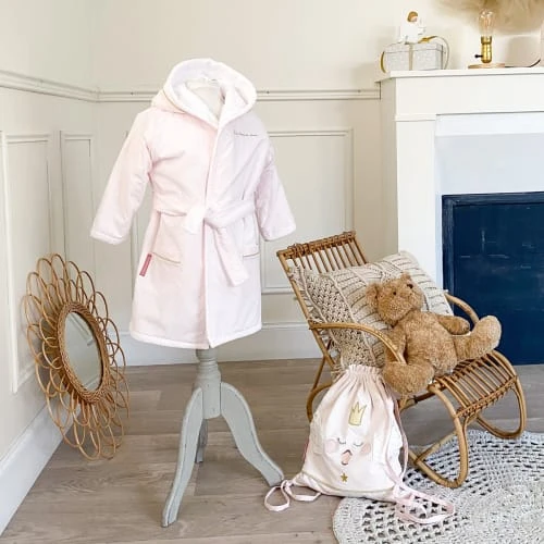 Little Crevette Peignoir Enfant Coton Bio 2-3 Ans 6 Little Crevette Peignoir Enfant Coton Bio 2-3 Ans – Image 6
