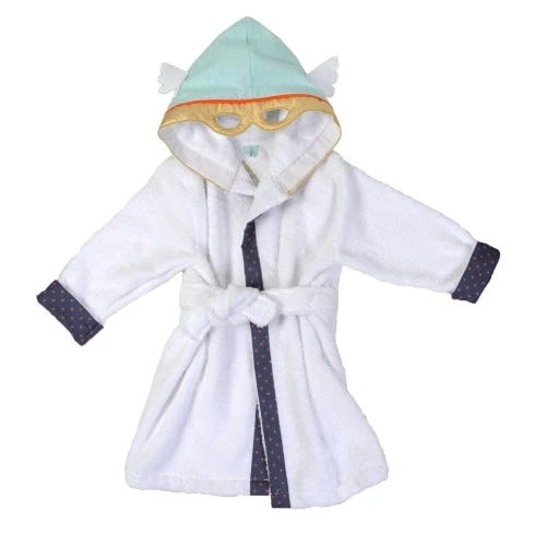 Little Crevette Peignoir Enfant Coton Bio 2-3 Ans 1 Little Crevette Peignoir Enfant Coton Bio 2-3 Ans