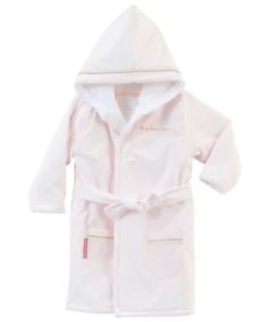 Little Crevette Peignoir Enfant Coton Bio 4-5 Ans