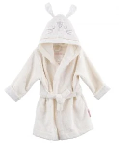 Little Crevette Peignoir Enfant Coton Bio 4-5 Ans