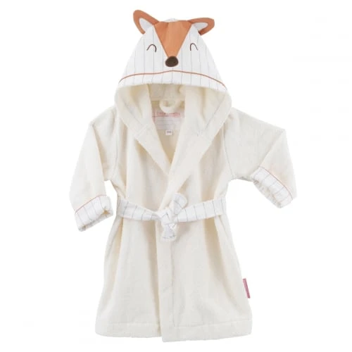Little Crevette Peignoir Enfant Coton Bio 4-5 Ans 1 Little Crevette Peignoir Enfant Coton Bio 4-5 Ans