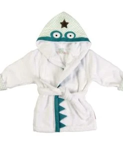 Little Crevette Peignoir Enfant Coton Bio 6-7 Ans