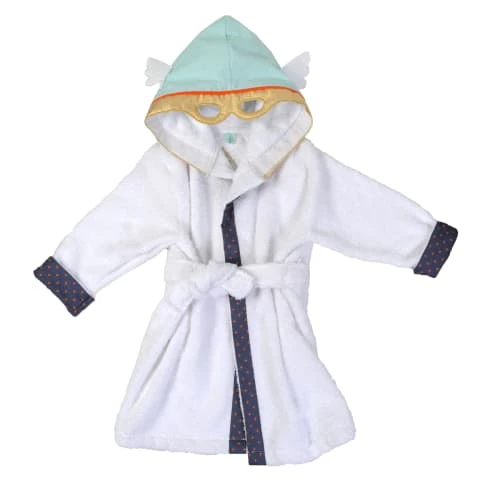Little Crevette Peignoir Enfant Coton Bio 6-7 Ans 1 Little Crevette Peignoir Enfant Coton Bio 6-7 Ans