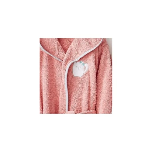 GUY LEVASSEUR Peignoir Enfant Coton Rose 6ans 3 GUY LEVASSEUR Peignoir Enfant Coton Rose 6ans – Image 3