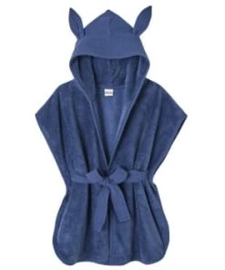 SEVIRA KIDS Peignoir De Bain Soft Bambou Marsala (0-2 Ans) -Bloom-boutique peignoir enfant en bambou 11