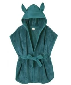 SEVIRA KIDS Peignoir De Bain Soft Bambou Marsala (0-2 Ans) -Bloom-boutique peignoir enfant en bambou 12