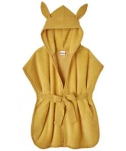SEVIRA KIDS Peignoir De Bain Soft Bambou Mousse De Lait (0-2 Ans) -Bloom-boutique peignoir enfant en bambou 2