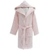 Sensei Maison Peignoir Enfant En Coton Bio 400 Gr/m² Fraise 08/09 Ans