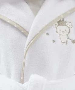 Sensei Maison Peignoir Enfant En Coton Peigné Blanc 02 Ans 9 Sensei Maison Peignoir Enfant En Coton Peigné Blanc 02 Ans -Bloom-boutique peignoir enfant en coton peigne blanc 02 ans 8