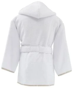 Sensei Maison Peignoir Enfant En Coton Peigné Blanc 06 Ans -Bloom-boutique peignoir enfant en coton peigne blanc 06 ans 7
