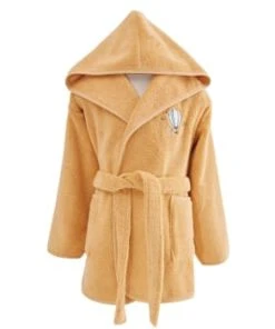 Sensei Maison Peignoir Enfant En Coton Peigné Miel 04 Ans -Bloom-boutique peignoir enfant en coton peigne miel 04 ans baby soft ballon