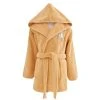 Sensei Maison Peignoir Enfant En Coton Peigné Miel 06 Ans