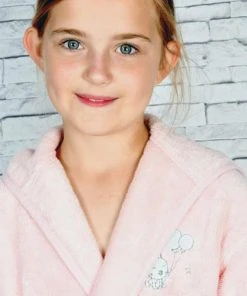 Sensei Maison Peignoir Enfant En Coton Peigné Poudre 04 Ans -Bloom-boutique peignoir enfant en coton peigne poudre 04 ans 4