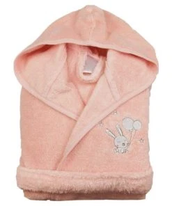 Sensei Maison Peignoir Enfant En Coton Peigné Poudre 06 Ans