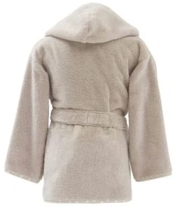 Sensei Maison Peignoir Enfant En Coton Peigné Sable 02 Ans -Bloom-boutique peignoir enfant en coton peigne sable 02 ans 2