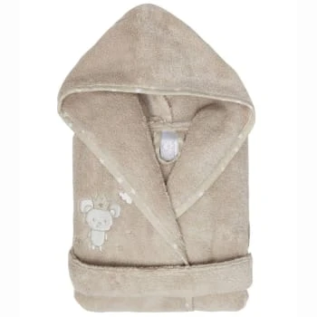 Sensei Maison Peignoir Enfant En Coton Peigné Blanc 02 Ans 6 Sensei Maison Peignoir Enfant En Coton Peigné Blanc 02 Ans – Image 6