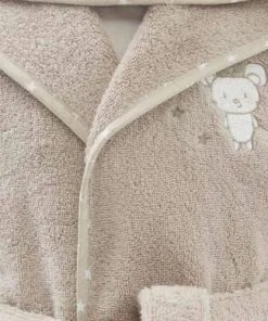 Sensei Maison Peignoir Enfant En Coton Peigné Sable 04 Ans -Bloom-boutique peignoir enfant en coton peigne sable 04 ans 3