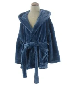 Sensei Maison Peignoir Enfant Polaire Chaud à Capuche Nuage 03/04 Ans -Bloom-boutique peignoir enfant polaire chaud a capuche nuage 03 04 ans 4