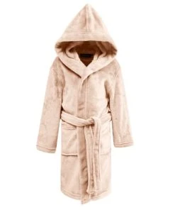 Sensei Maison Peignoir Enfant Polaire Chaud à Capuche Pétale 05/06 Ans