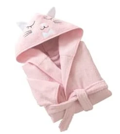 Becquet Peignoir Enfant Bleu 4 Ans En Coton -Bloom-boutique peignoir enfant rose 4 ans en coton renato 2