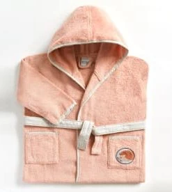 Becquet Peignoir Enfant Jaune 6 Ans En Coton -Bloom-boutique peignoir enfant rose 6 ans en coton petites betes