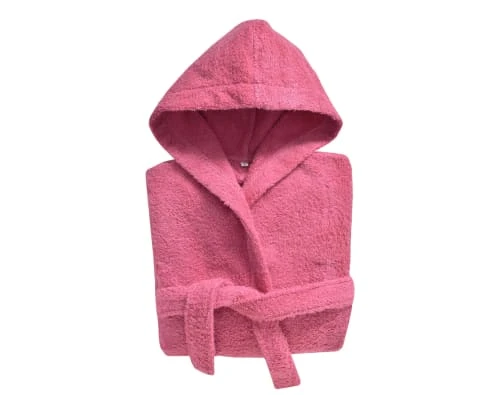 Becquet Peignoir Enfant Rose 6 Ans En Coton 1 Becquet Peignoir Enfant Rose 6 Ans En Coton