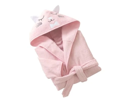 Becquet Peignoir Enfant Rose 8 Ans En Coton 1 Becquet Peignoir Enfant Rose 8 Ans En Coton