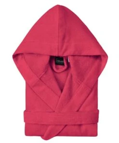 Sensei Maison Peignoir Enfant Velours à Capuche Fushia 02 Ans -Bloom-boutique peignoir enfant velours a capuche fushia 02 ans 3