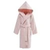 Sensei Maison Peignoir Enfant Velours à Capuche Poudre 06 Ans
