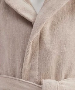 Sensei Maison Peignoir Enfant Velours à Capuche Sable 02 Ans -Bloom-boutique peignoir enfant velours a capuche sable 02 ans 3