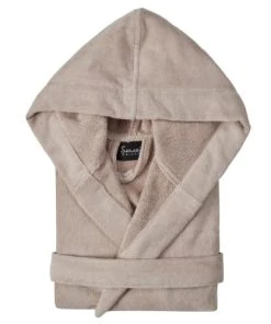 Sensei Maison Peignoir Enfant Velours à Capuche Sable 08/10 Ans -Bloom-boutique peignoir enfant velours a capuche sable 08 10 ans 2
