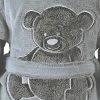 Sensei Maison Peignoir Polaire Enfant Doux & Chaud Anthracite 03/04 Ans
