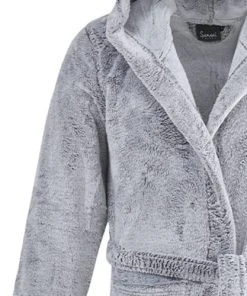 Sensei Maison Peignoir Polaire Enfant Junior Doux & Chaud Anthracite 12/14 Ans -Bloom-boutique peignoir polaire enfant junior doux chaud anthracite 12 14 ans 2