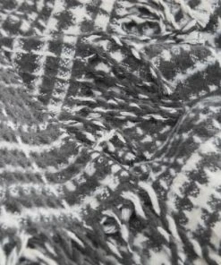 Sensei Maison Plaid à Franges Chaud Anthracite 130x170 Cm -Bloom-boutique plaid a franges chaud anthracite 130x170 cm 2