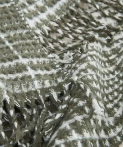 Sensei Maison Plaid à Franges Chaud Eucalyptus 130x170 Cm -Bloom-boutique plaid a franges chaud eucalyptus 130x170 cm 2