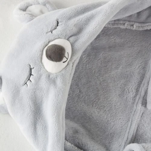 Maisons Du Monde Plaid Déguisement Ourson Gris OEKO-TEX® 2 Maisons Du Monde Plaid Déguisement Ourson Gris OEKO-TEX® – Image 2