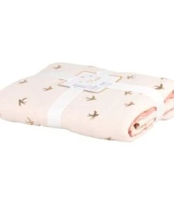 Maisons Du Monde Plaid En Gaze De Coton Bio Rose Et écru Imprimé Hirondelles 75x100 6 Maisons Du Monde Plaid En Gaze De Coton Bio Rose Et écru Imprimé Hirondelles 75x100 -Bloom-boutique plaid en gaze de coton bio rose et ecru imprime hirondelles 75x100 1000 9 25 215603 4