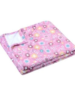 Alternative view of Home Maison Plaid En Polaire Lena Polyester Multicolore 160 X 130