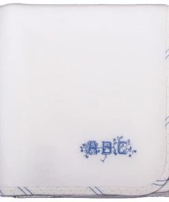 Laura Ashley Baby Plaid Polaire 80x110 Cm Alphabet Bleu Ciel